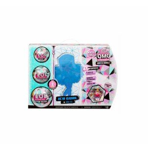 L.O.L. Surprise! O.M.G. Winter Chill Fashion Doll Bundle Icy Gurl 45+ Surprises